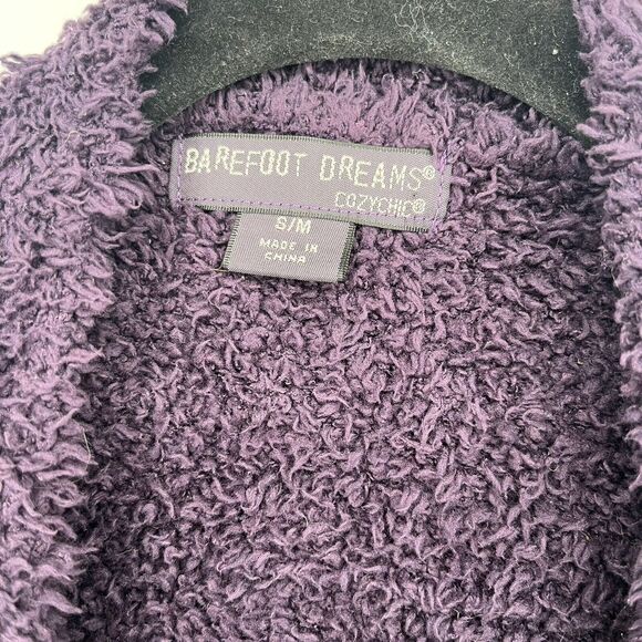 Barefoot Dreams Purple Cardigan - Picture 6 of 9